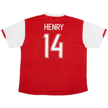 Arsenal 07-08 3rd 【14 Henry】 2006-08 Arsenal Home Shirt Henry #14 (M)