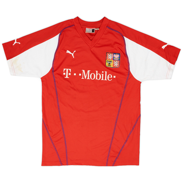2004-05 República Checa Camiseta Básica Local - 5/10 - (L)