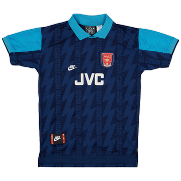 1994-95 Arsenal Away Shirt Bergkamp #10 - 7/10 - (L)