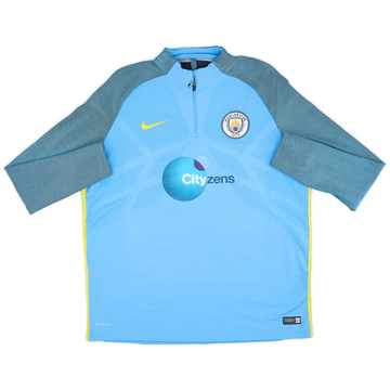 2019-20 Barcelona Nike Vaporknit 1/4 Zip Drill Top - 7/10 - (L)