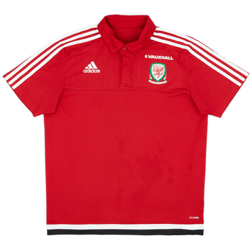 2015-16 Wales adidas Polo Shirt - 6/10 - (L)