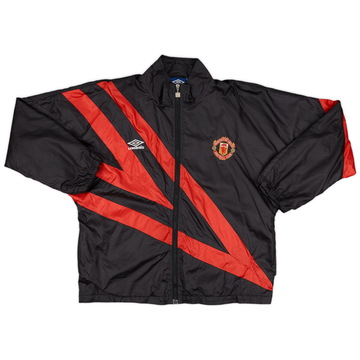 1992-93 Manchester United Umbro Track Jacket - 9/10 - (XL)