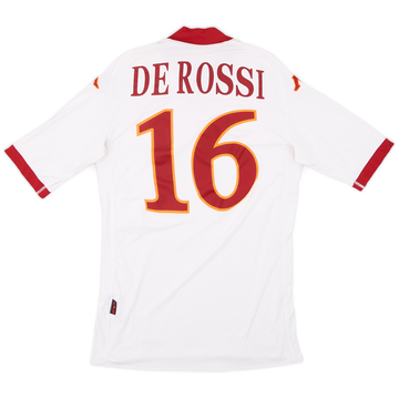 ASローマ DE ROSSI 16番 シャツ Kappa 2007-08 Roma Kappa Home Shirt De Rossi #16 *As New* XXL