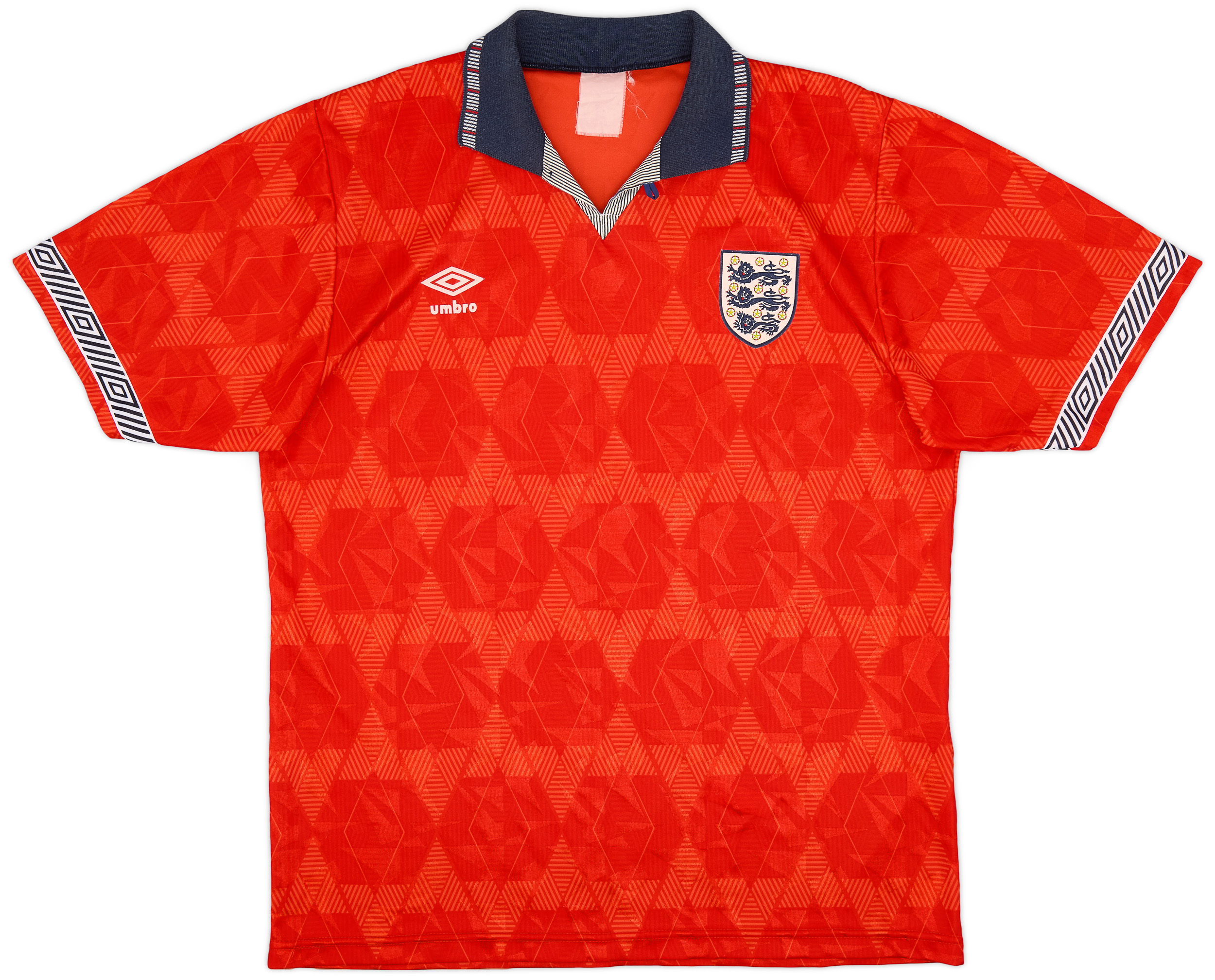 1990-93 England Away Shirt - 6/10 - (XL)