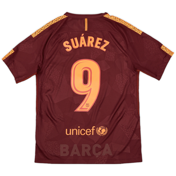 2016-17 Barcelona Third Shirt Suarez #9 - 6/10 - (S)