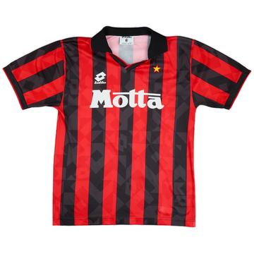 1995-96 AC Milan Home L/S Shirt Maldini #3 - 6/10 - (M) 1995-96 AC Milan Home L/S Shirt Maldini #3 - 6/10 - (M)