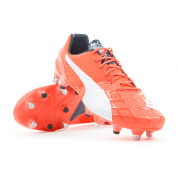 Puma EvoSPEED 1.4 Leather Football Boots FG UK 8.5