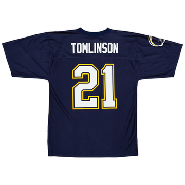 2005 06 San Diego Chargers Tomlinson 21 Reebok Replica Jersey Home XL