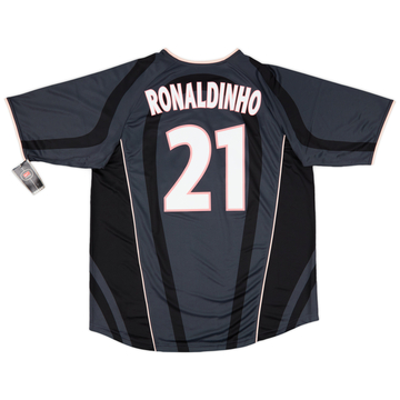 2001-02 Paris Saint-Germain Player Issue Third Shirt - 8/10 - XL