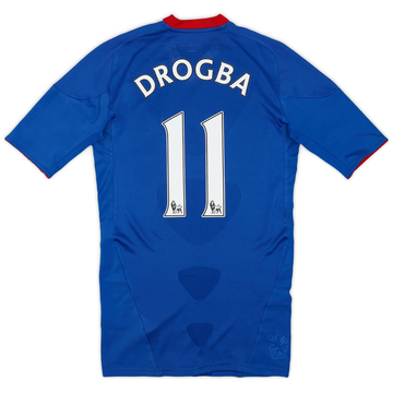 2010-11 Chelsea Player Issue TechFit Away L/S Shirt Drogba