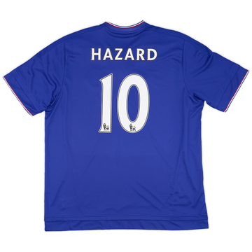 ウェア Hazard15-16Chelsea PremierLeague uniform 2015-16 Chelsea Home Shirt Hazard #10 - 5/10 - (M)