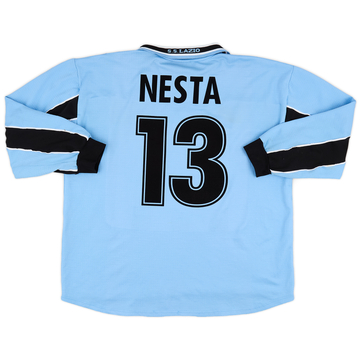 1998-00 Lazio Home L/S Shirt - 8/10 - (XS)