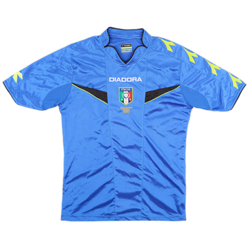 2013 14 Italy Diadora Referee L S Shirt 9 10 XS