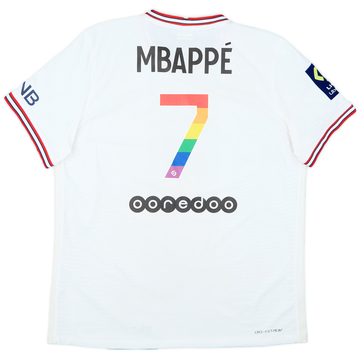 2021-22 Paris Saint-Germain Home Shirt Mbappe #7 - 8/10 - (S)
