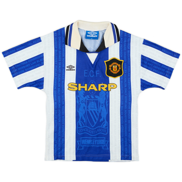 1994-96 Manchester United Third Full Kit - 7/10 - (S.Boys)