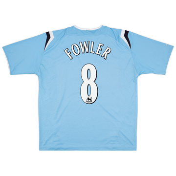 2004-05 Manchester City Away L/S Shirt - 5/10 - (XS)