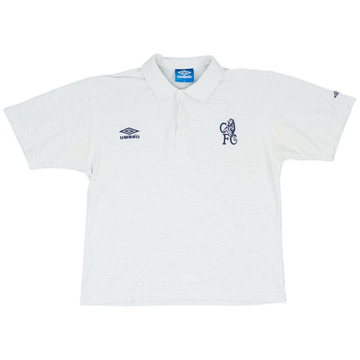 1999-00 Chelsea Umbro Polo Shirt - 7/10 - (S)