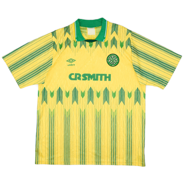 1989-91 Celtic Away Shirt - 8/10 - (L)