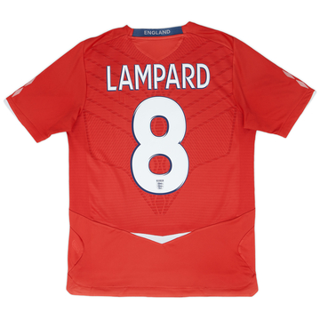 2008-10 England Away Shirt Lampard #8