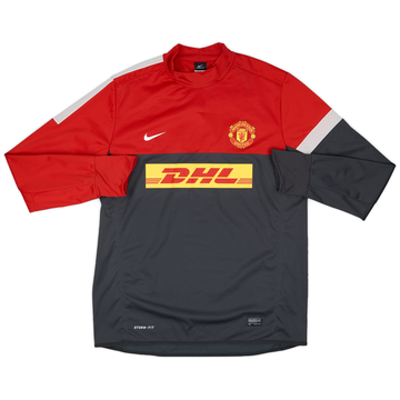 2005-06 Manchester United Nike Sweat Top - 9/10 - (L)