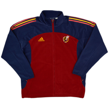 2001-02 España adidas Chaqueta de chándal de forro polar - 7/10 - (M/L)