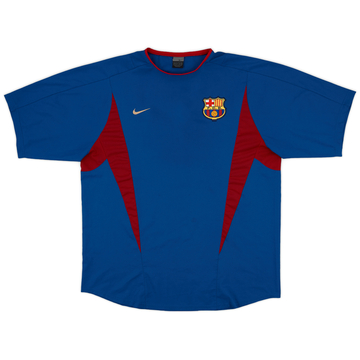 2002-03 Barcelona Home Shirt Kluivert #9 - 9/10 - (XL)
