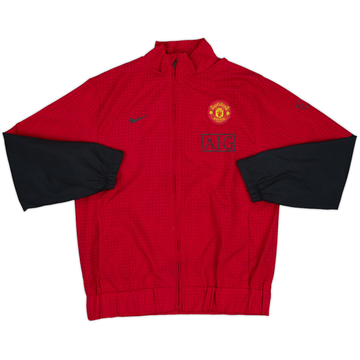 2009-10 Manchester United Nike Track Jacket - 8/10 - (L)