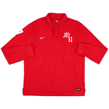ウェア Manchester United Official Polo Shirt L 2022-23 Manchester United adidas Polo Shirt - 9/10 - (M)