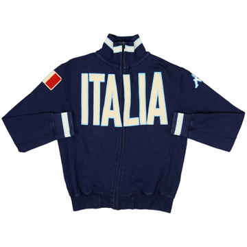 新品タグ付き Kappa イタリアチームモデル トップス 2009-10 Italy Kappa Track Jacket - 8/10 - (XXL)
