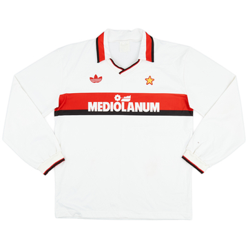 1990-91 AC Milan Away L/S Shirt - 8/10 - (L)