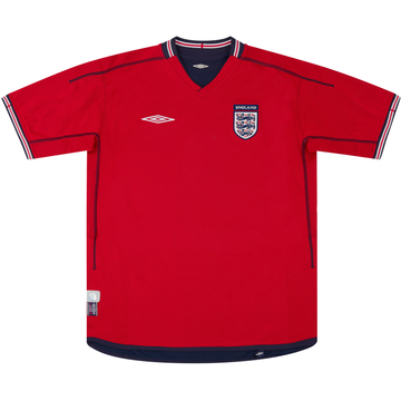 2002-04 England Away Shirt Heskey #11 - 7/10 - (XXL)