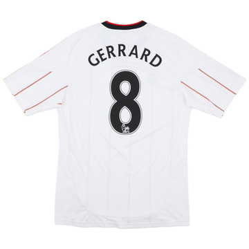 2010-11 Liverpool Away Shirt Gerrard #8 - 6/10 - (S)