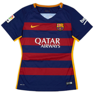 2009-10 Barcelona Home Shirt Ibrahimovic #9 - 7/10 - (Womens S)