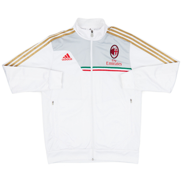 AC Milan adidasトラックジャケットジャージ 2013-14 AC Milan adidas Track Jacket - 8/10 - (S)
