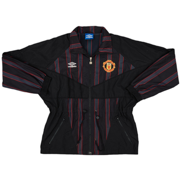 Manchester United 1997 1998 Umbro Sharp Bench Coat Jacket