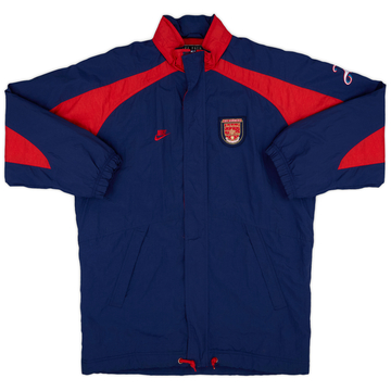 1994-96 Arsenal Nike Padded Bench Coat - 9/10 - (S)