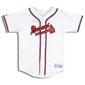 2000-07 Atlanta Braves A. Jones #25 Majestic Jersey