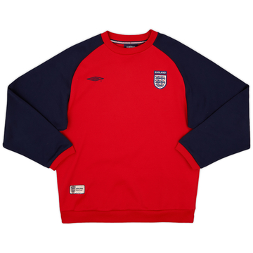 2002-04 England Umbro Drill Top - 6/10 - (M)