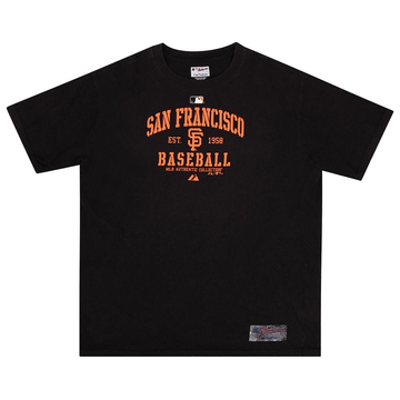 2015 San Francisco Giants Hall of Fame Members Majestic Tee 9 10 M