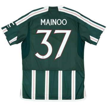 マンチェスターユナイテッド　MAINOO 37 2023-24 Manchester United Third Shirt Mainoo #37 (XS)