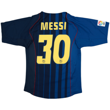 2005-06 Barcelona Home Shirt Messi #30 - 6/10 - (L)