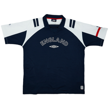2002-03 England Umbro Polo Shirt - 9/10 - (S)