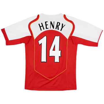 2004-05 Arsenal Home Shirt Henry #14 - 7/10 - (S)