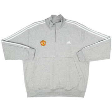 2023-24 Manchester United Staff Issue adidas 1/4 Zip Drill 2023-24 Manchester United Staff Issue adidas 1/4 Zip Drill