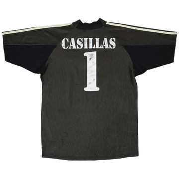 2004-05 Real Madrid GK S/S Shirt Casillas #1 (L)