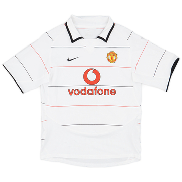 マンチェスターユナイテッド　モロッコ製　2003年　Vodafone 2003-05 Manchester United Third Shirt Ronaldo #7 - 6/10 - (M)