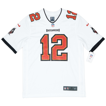 2020 22 Tampa Bay Buccaneers Brady 12 Nike Game Away Jersey M