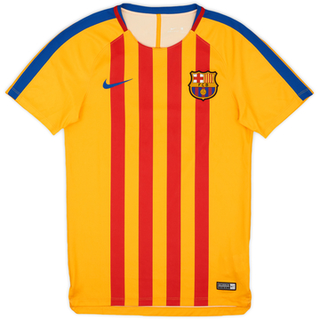 2017-2018 Nike FC Barcelona Training Jersey Black Dri Fit