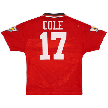 大人気アイテム 1994-96 Manchester United Third Shirt Cole #17 - 5/10 - (L.Boys) トップス