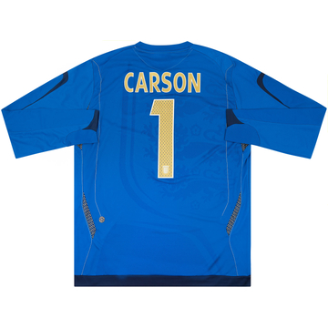 2006-07 England Match Issue Away L/S Shirt Campbell #16 2006-07 England Match Issue Away L/S Shirt Campbell #16